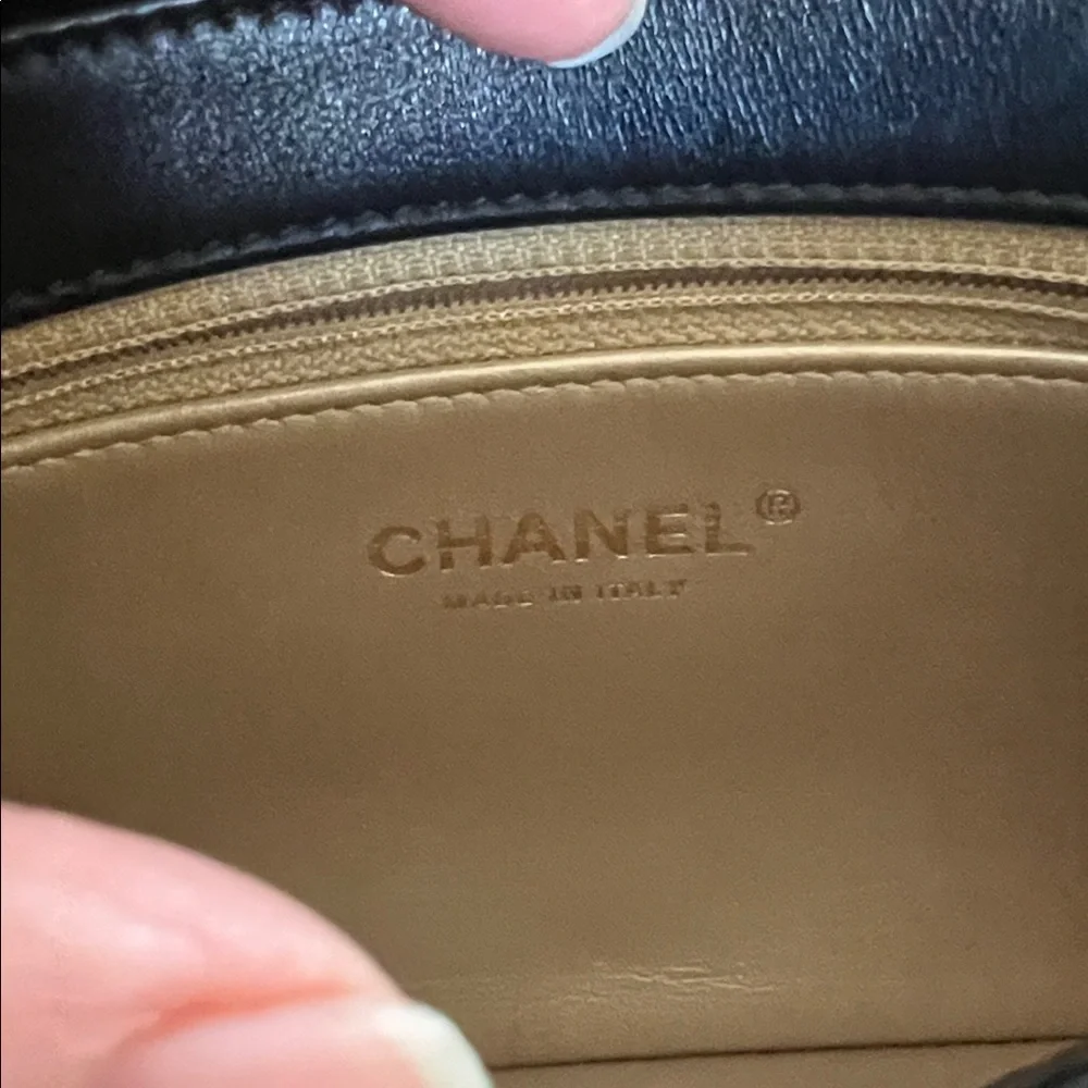 CHANEL crystal logo